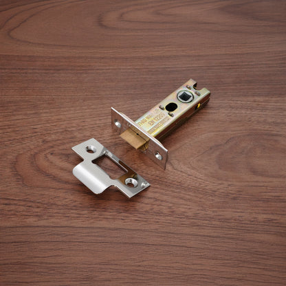 4" H/D Tubular Latch CE - Polished Chrome
