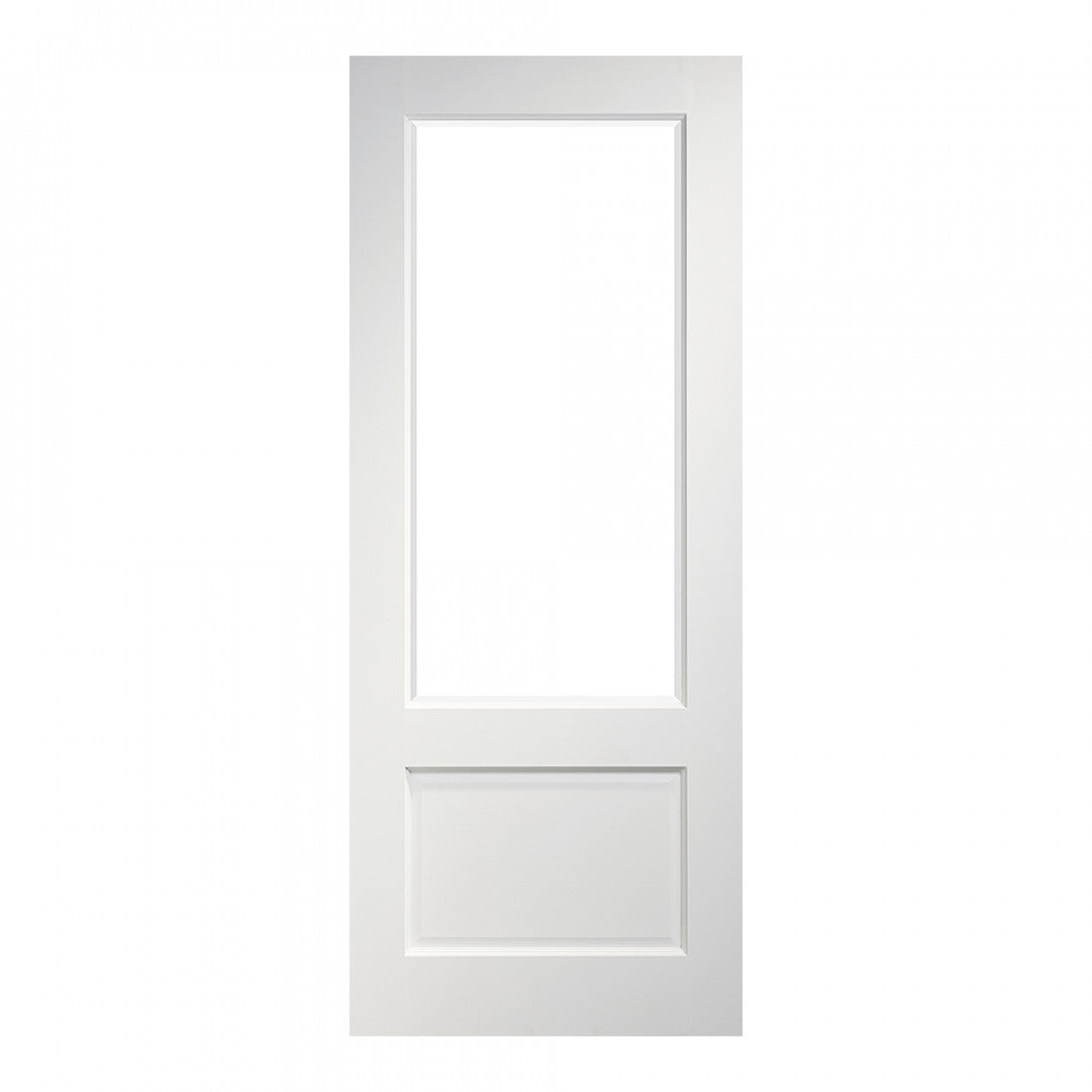 Madison White Primed Bevelled Glazed Internal Door