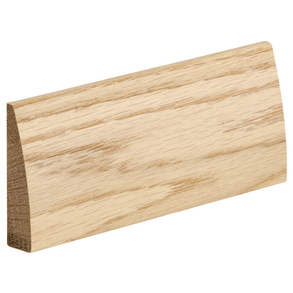 Modern Profile Pre-Finished Oak Skirting Set – 5x3m per pack