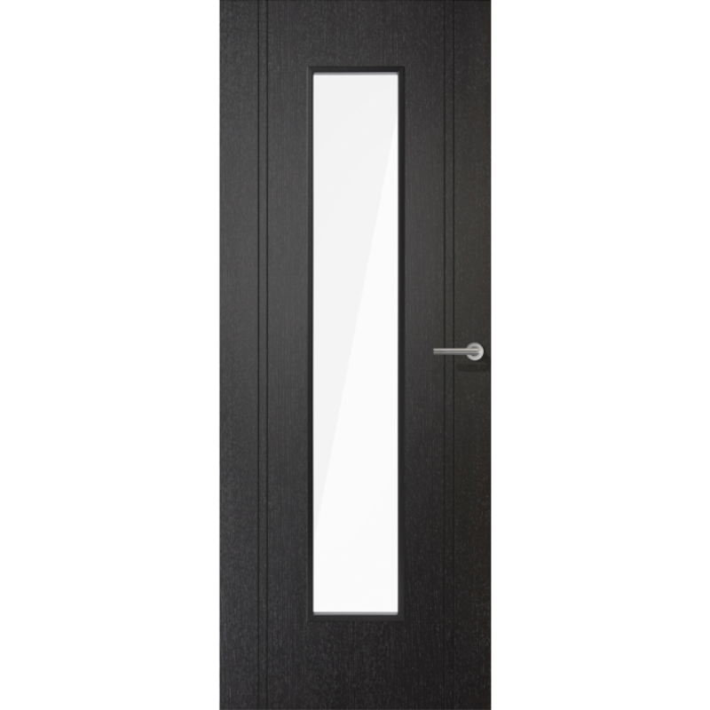 Monaco Laminate Glazed Pre-finished Black Laminate