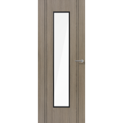 Monaco Laminate Glazed Pre-finished Light Grey Laminate
