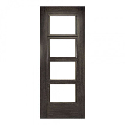 Montreal Dark Grey Ash Glazed FSC Internal Door