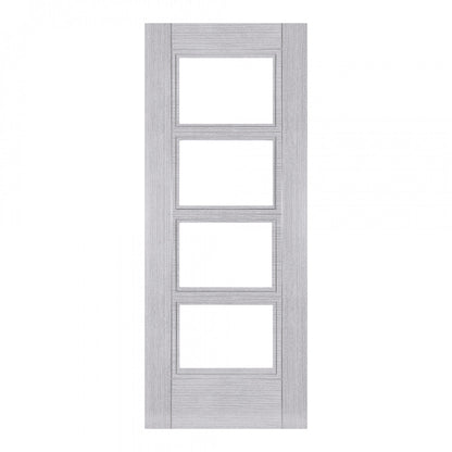 Montreal Light Grey Ash Glazed FSC Internal Door
