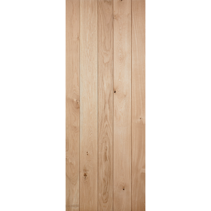 Oak Ledged Unfinished Oak