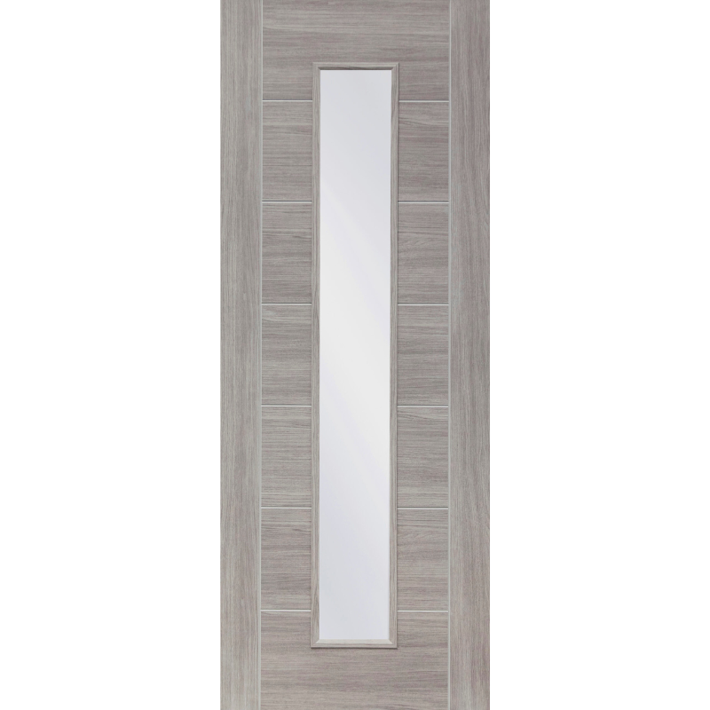 Palermo Internal Laminate Grey with Clear Glass