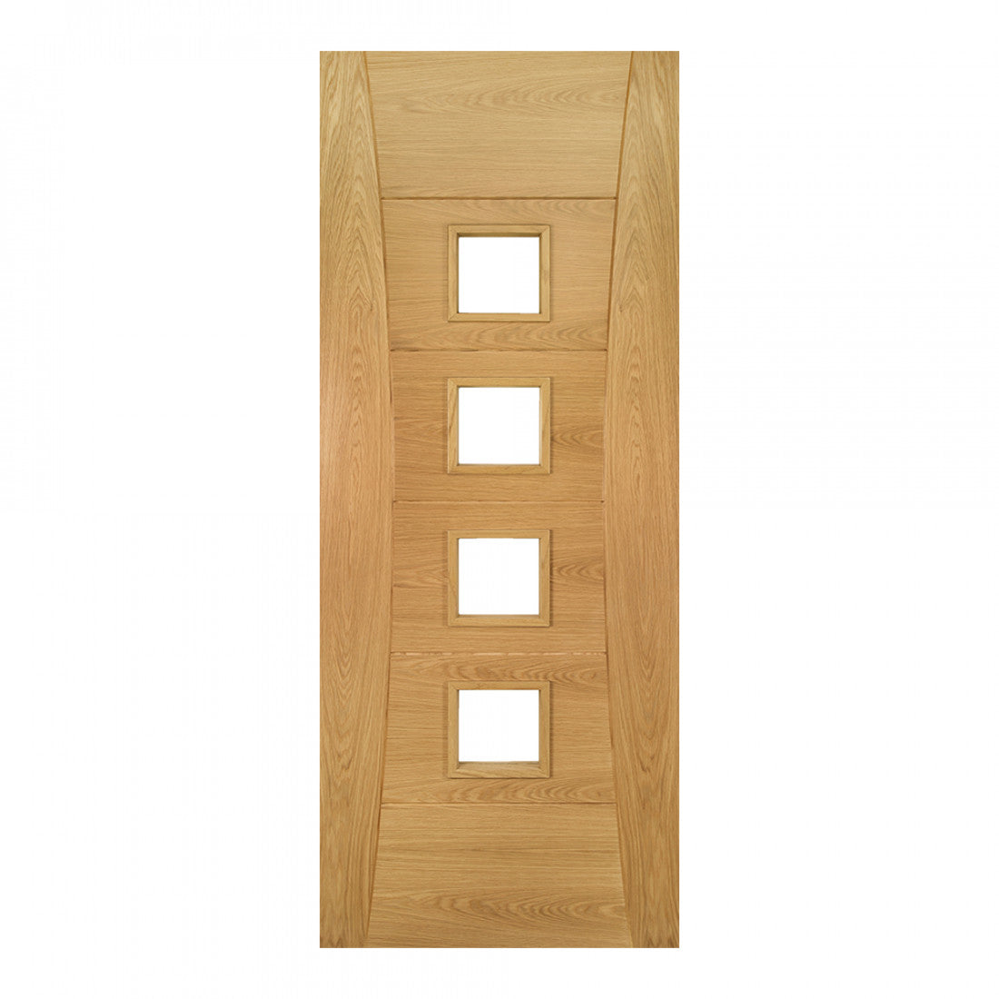 Pamplona Prefinished Oak Glazed internal door deanta
