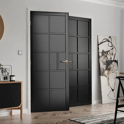 Plaza Black Urban Internal Door