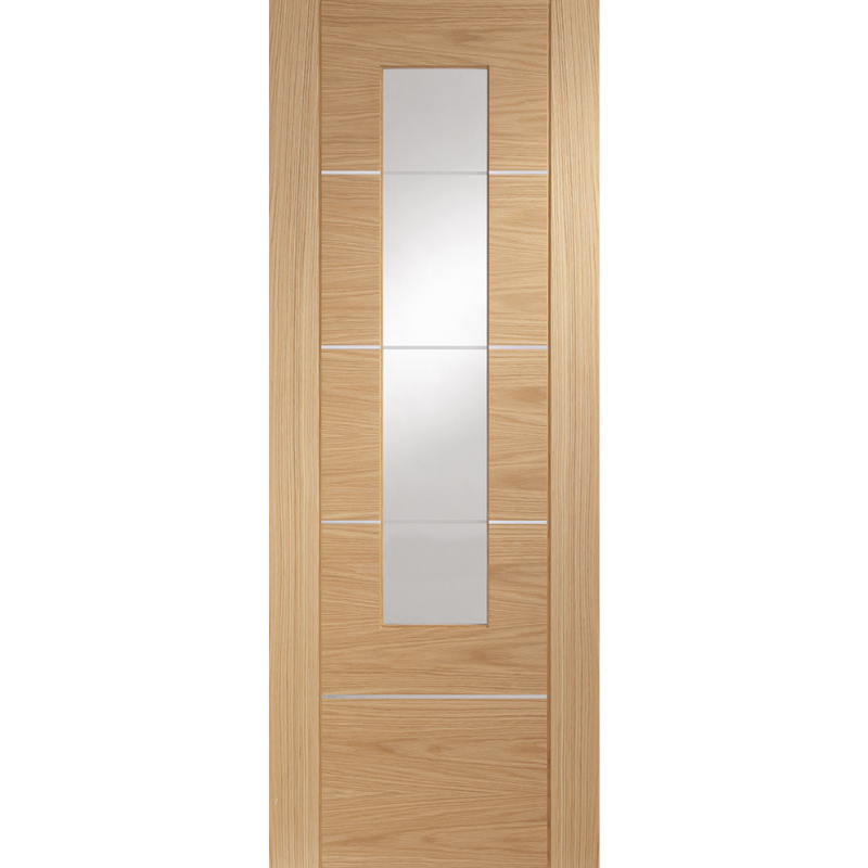Portici Glazed Internal Oak Pre-Finished Door