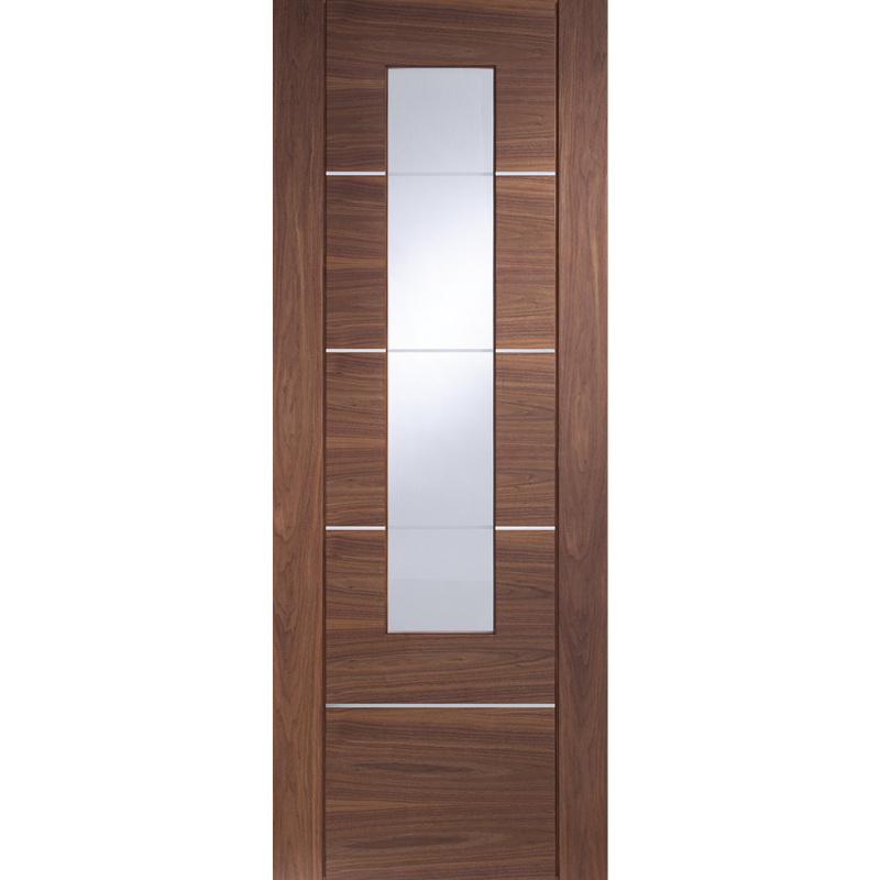 Portici Internal Walnut Pre-Finished with Clear Glass