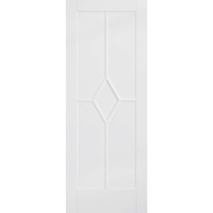 Reims 5P Primed White Fire Door