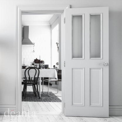 Rochester White Primed Glazed Internal Door