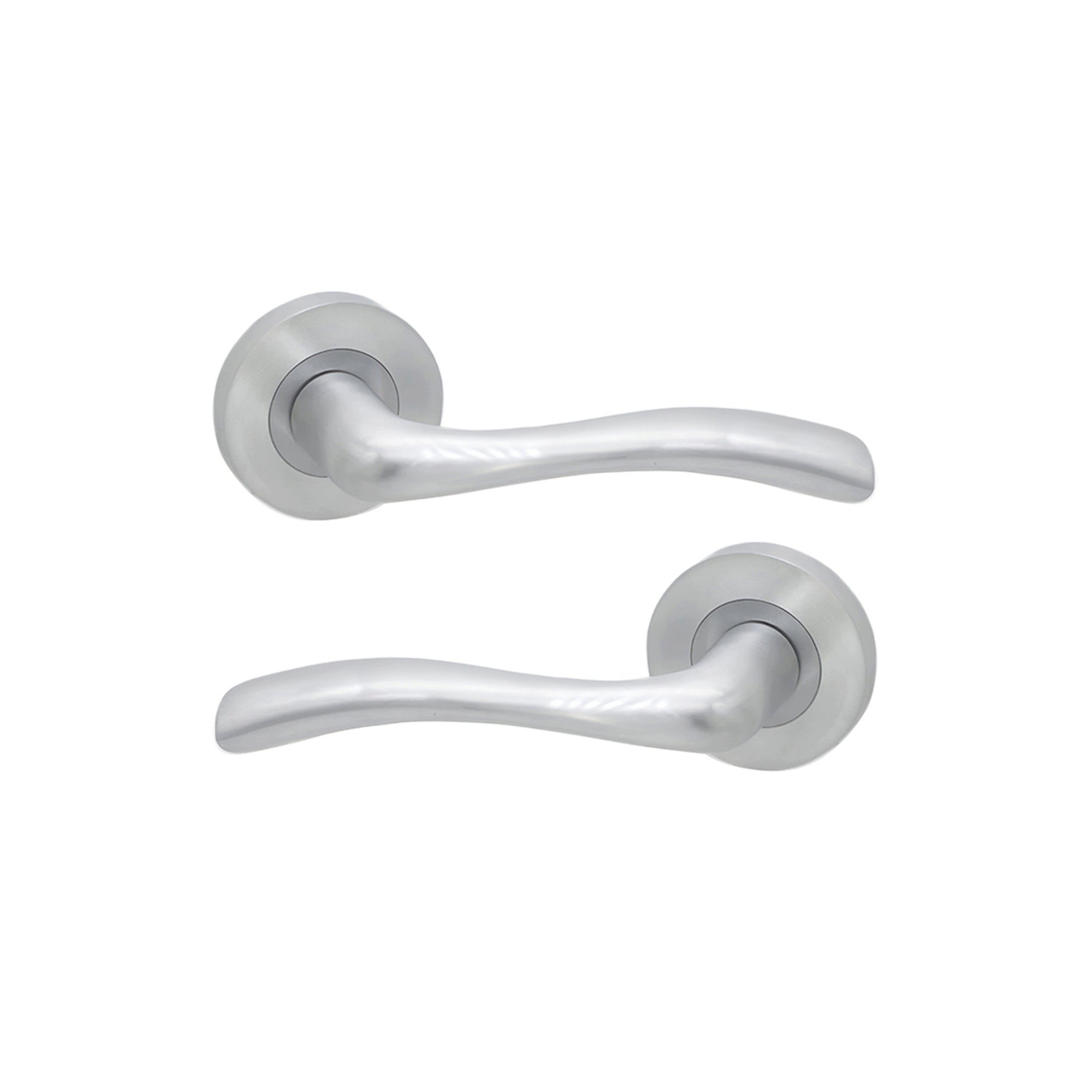 Zofie Lever Door Handle Satin Chrome
