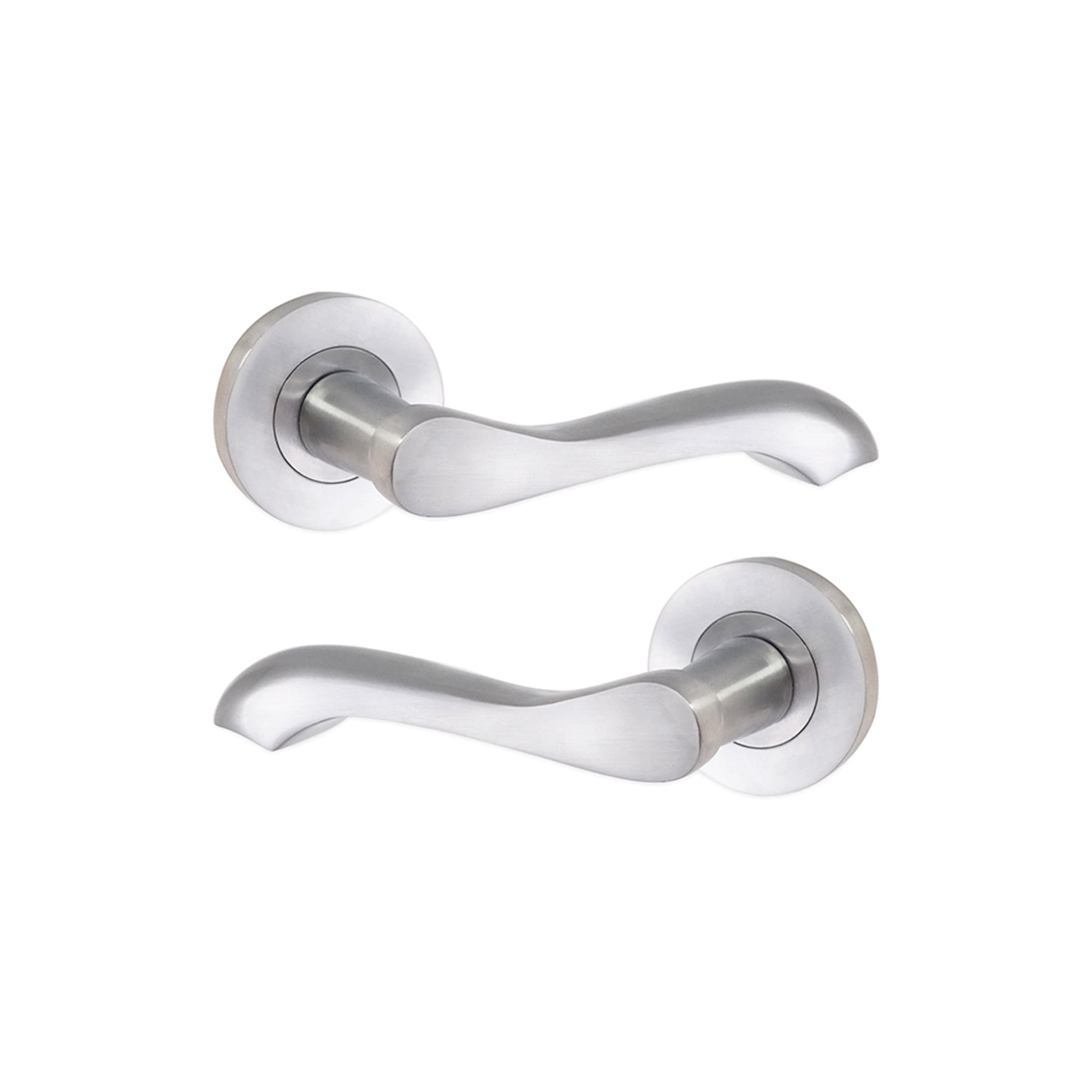 Camila Lever Door Handle Satin Chrome