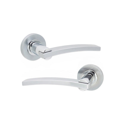 Carol Lever Door Handle Dual Tone