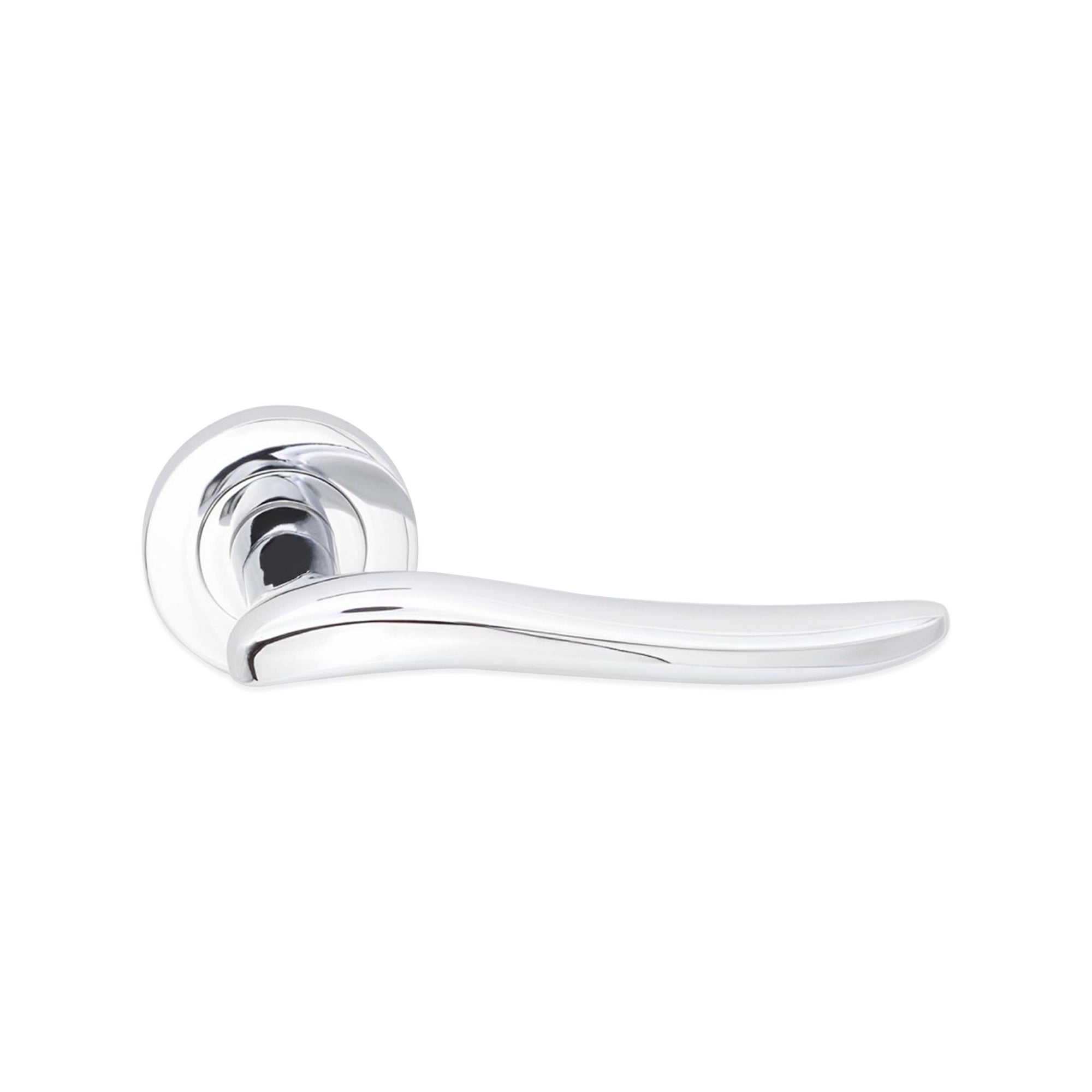 Senza Lever Door Handle Polished Chrome