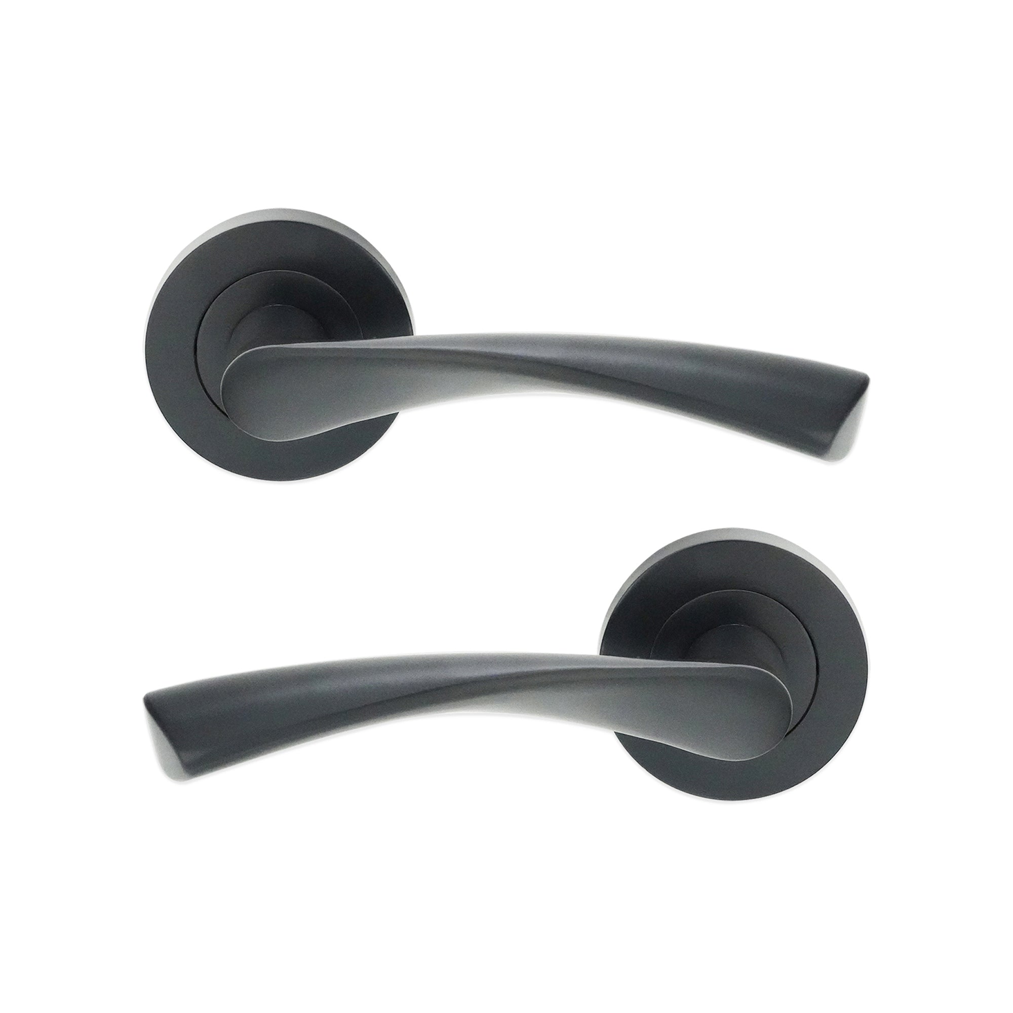 Mercury Lever Door Handle Gunmetal Grey