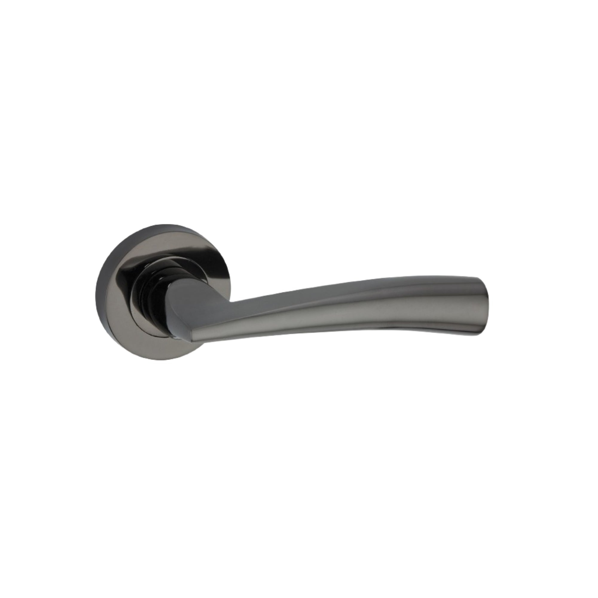 Lego Lever Door Handle Black Nickel