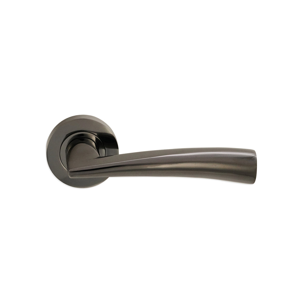 Leygo Lever Door Handle Black Nickel