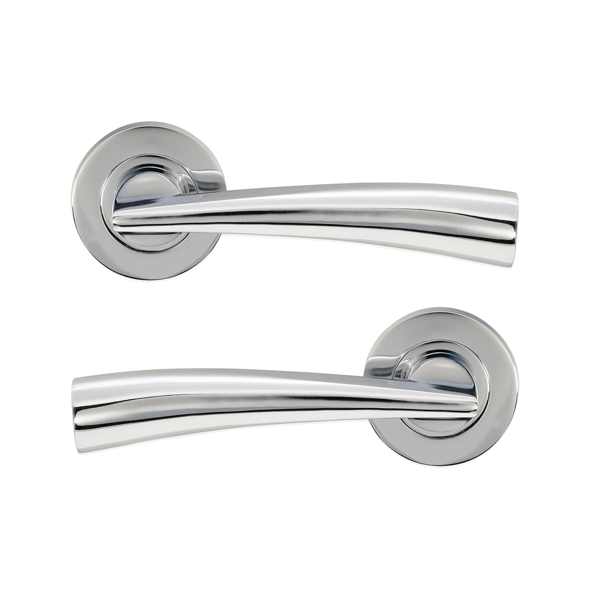 Leygo Lever Door Handle Polished Chrome
