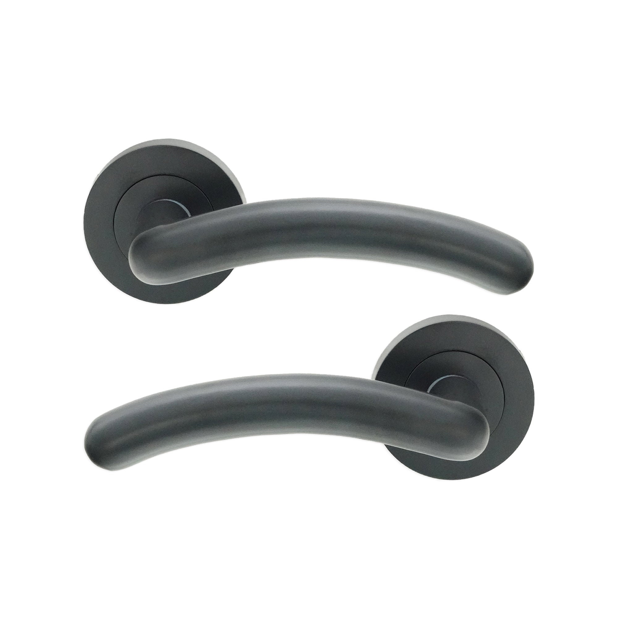 Taurus Lever Door Handle Gunmetal Grey