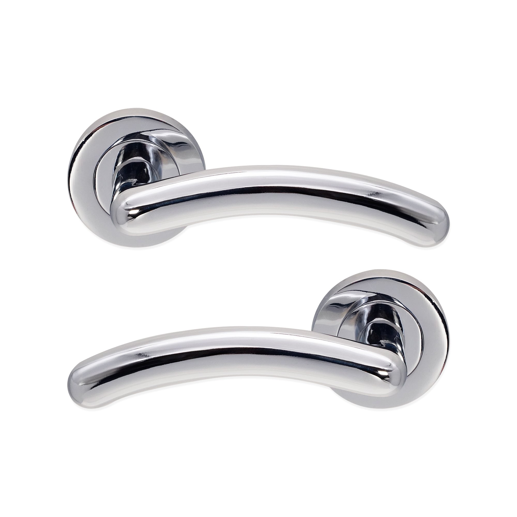 Taurus Lever Door Handle Polished Chrome