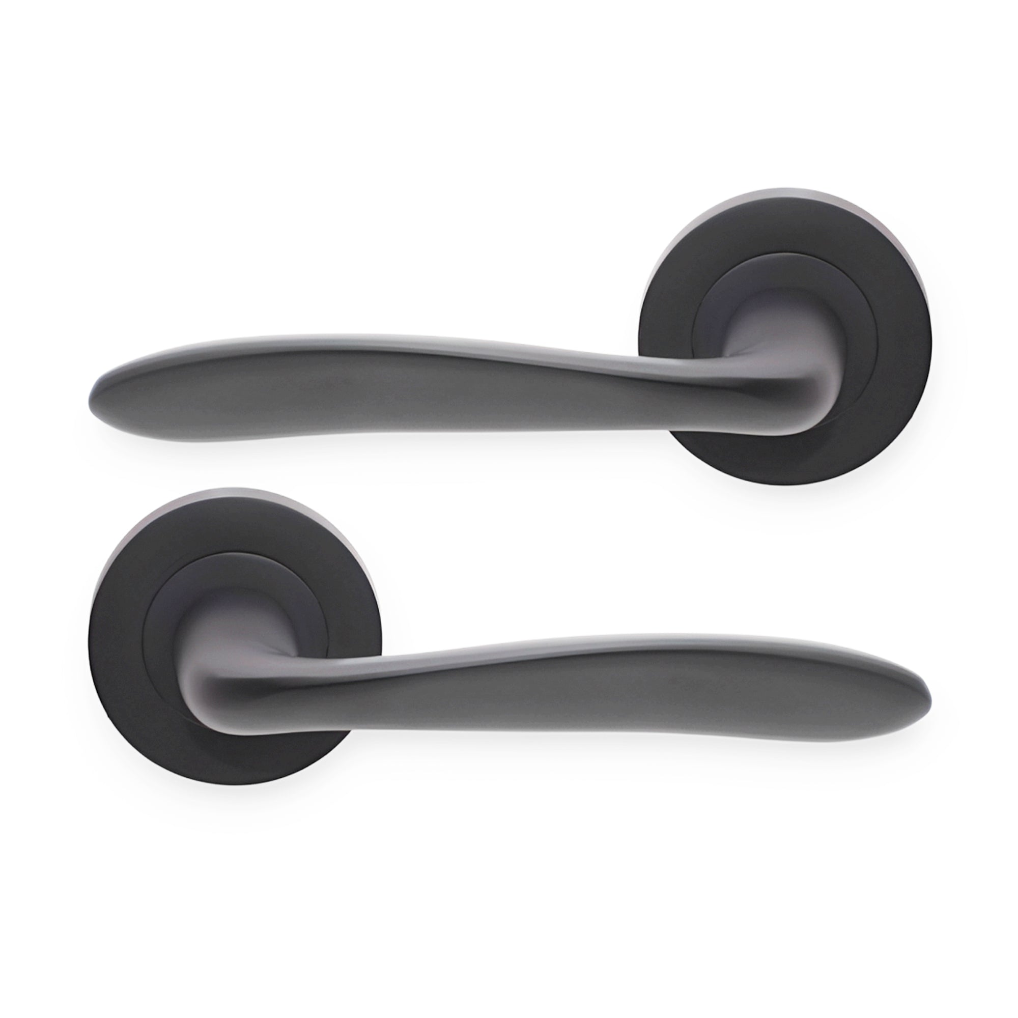 Mars Lever Door Handle Matt Black