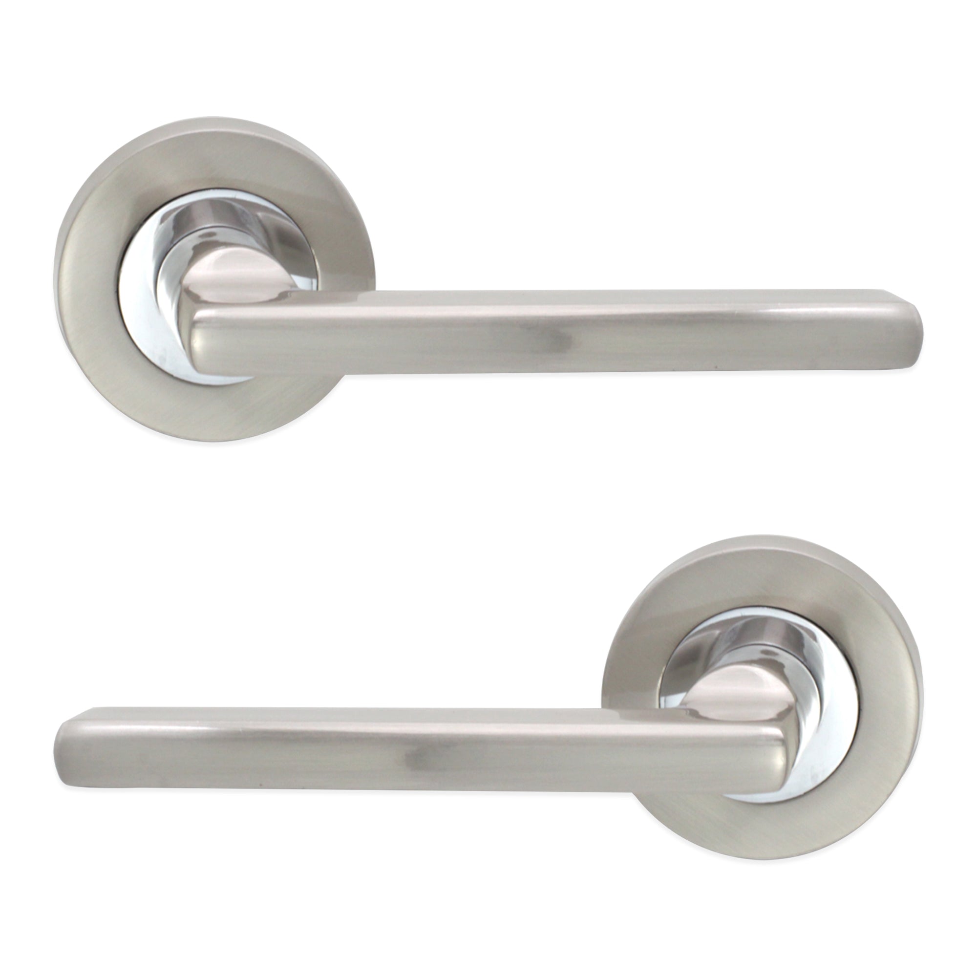 Drox Lever Door Handle Dual Tone