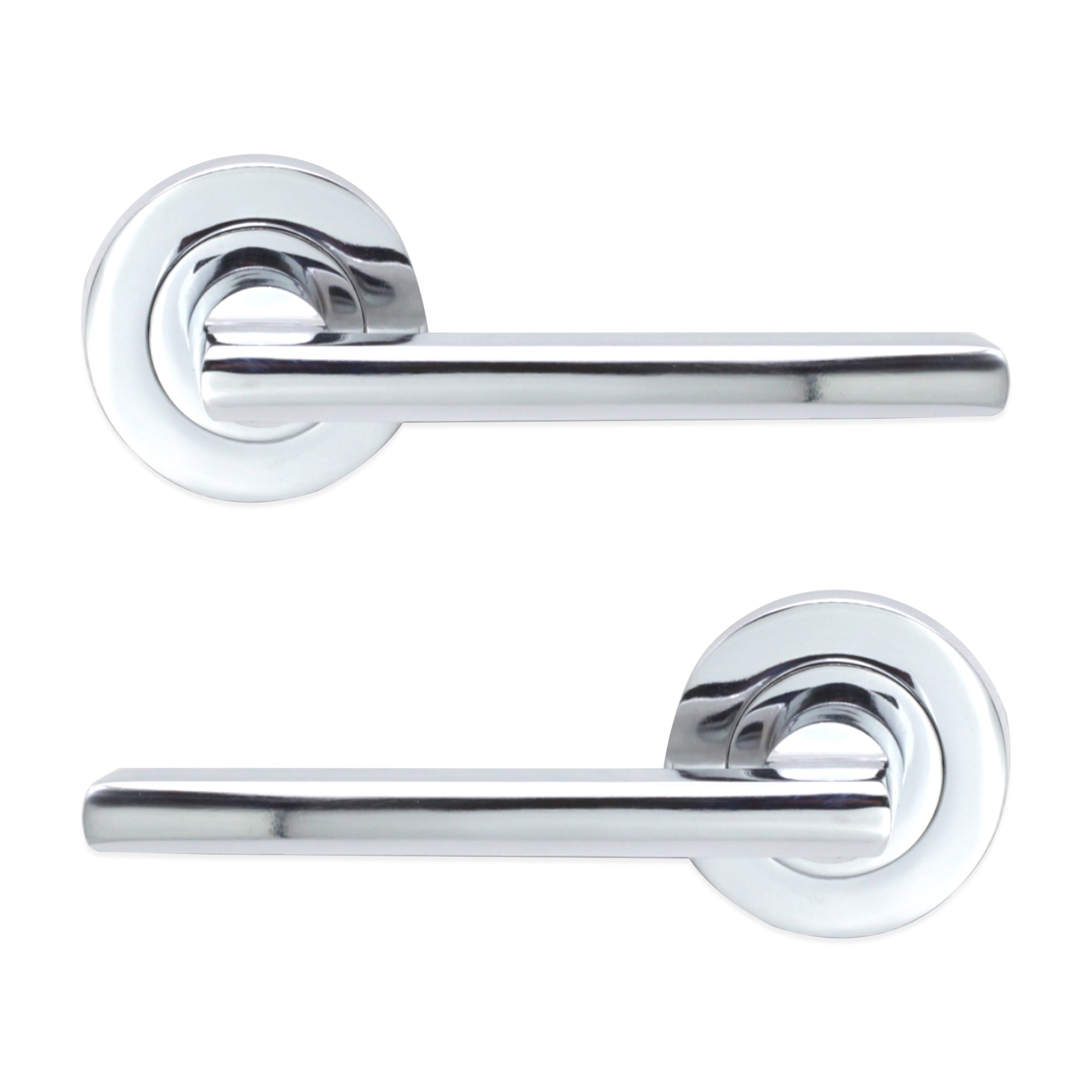 Drox Lever Door Handle Polished Chrome