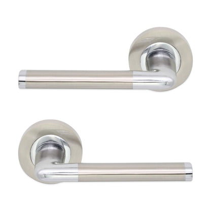 Madrid Lever Door Handle Dual Tone