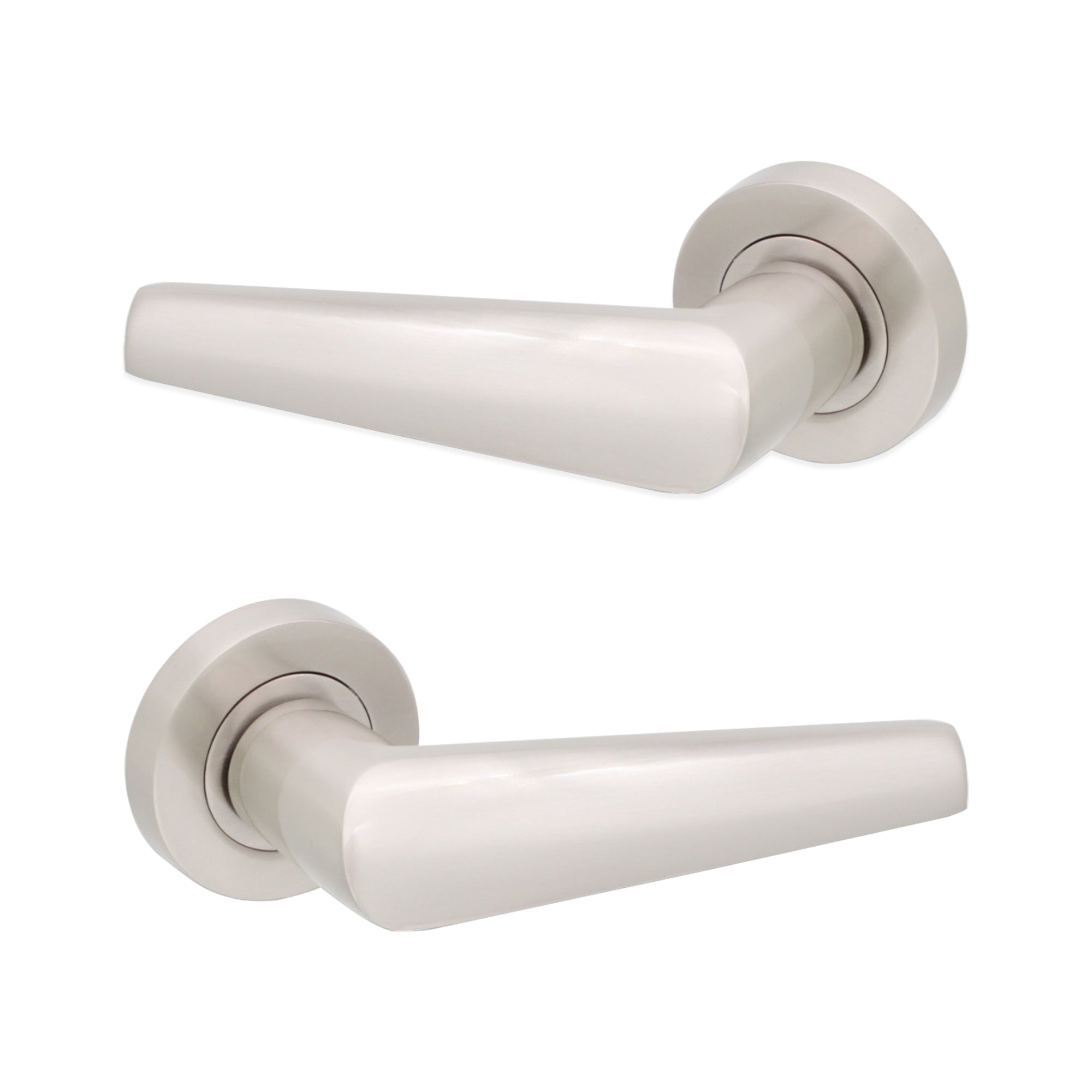 Aero Lever on Rose Satin Nickel