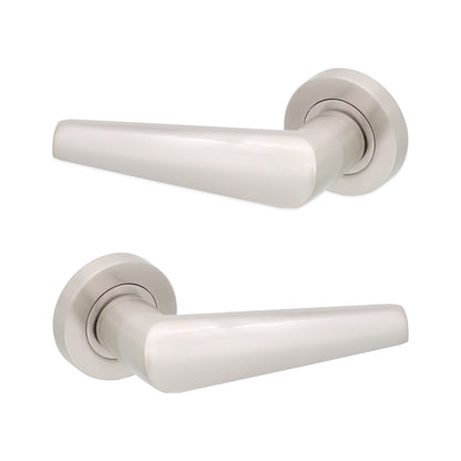 Aero Lever on Rose Satin Nickel