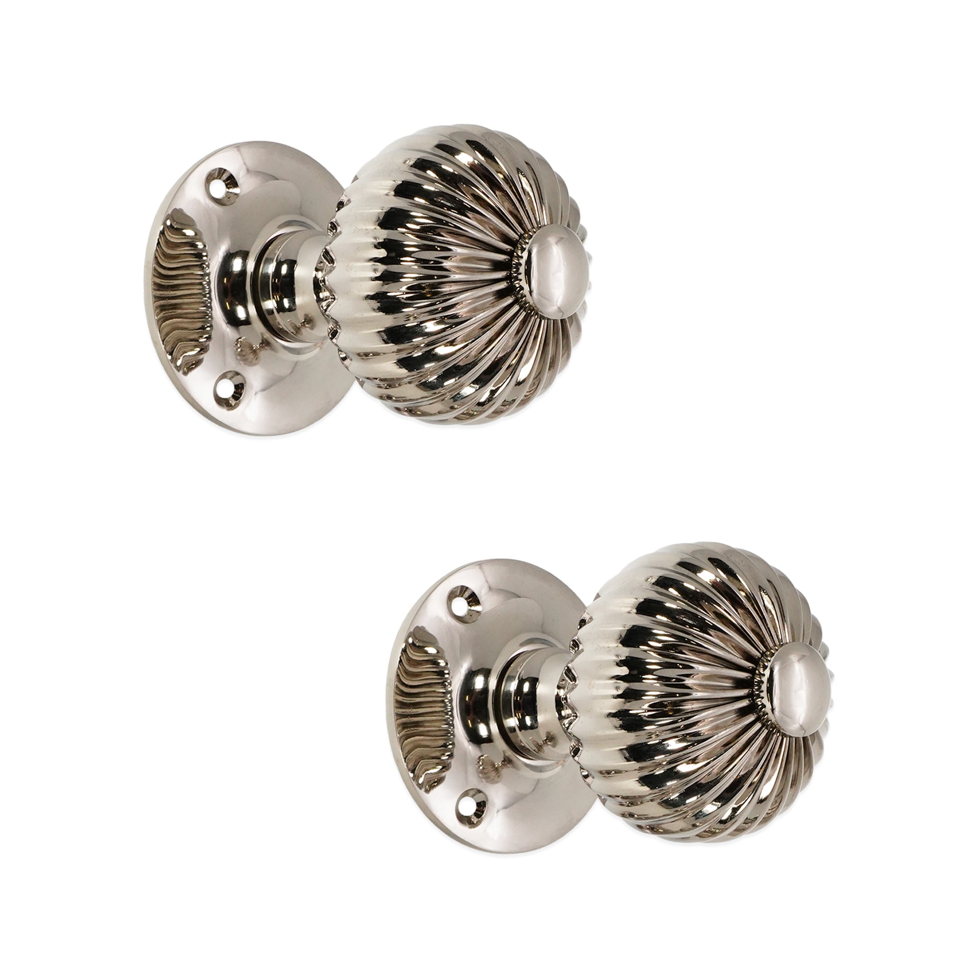 Regency Mortice Door Knob Polished Nickel