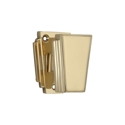 Triago Door Knob Polished Brass