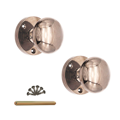 Victorian Door Knob Black Nickel