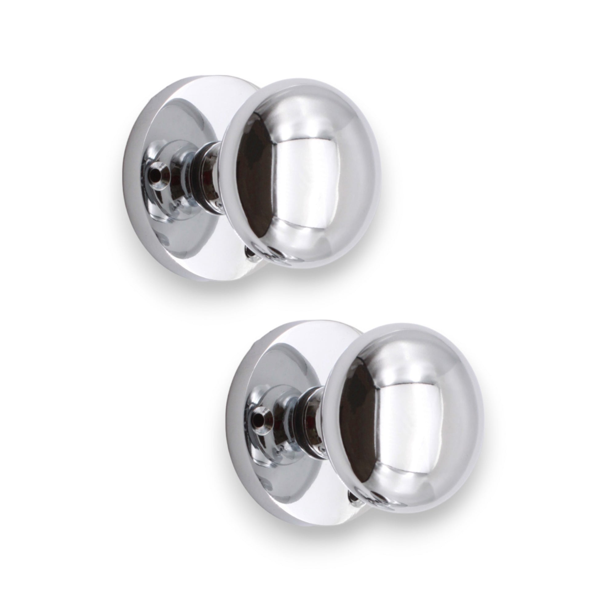 Victorian Door Knob Polished Chrome