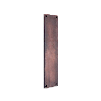 Victorian Finger Plate 300mm Aged Bronze