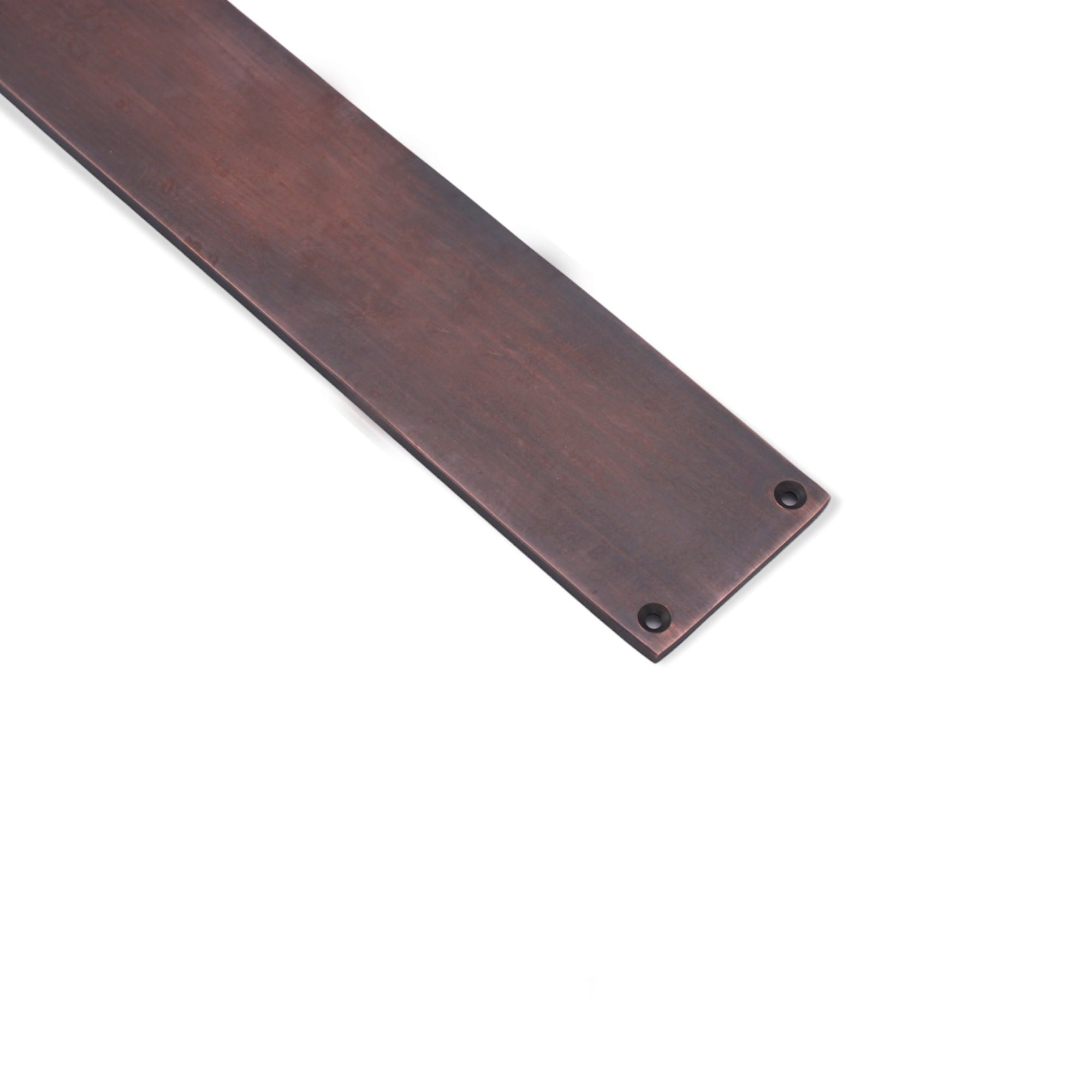 Victorian Finger Plate 300mm Aged Bronze
