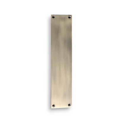 Victorian Finger Plate 300mm Antique Brass
