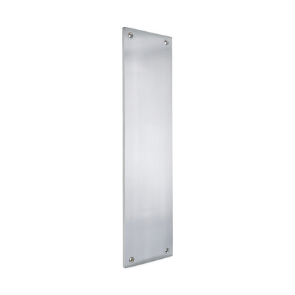Victorian Finger Plate 300mm Satin Chrome