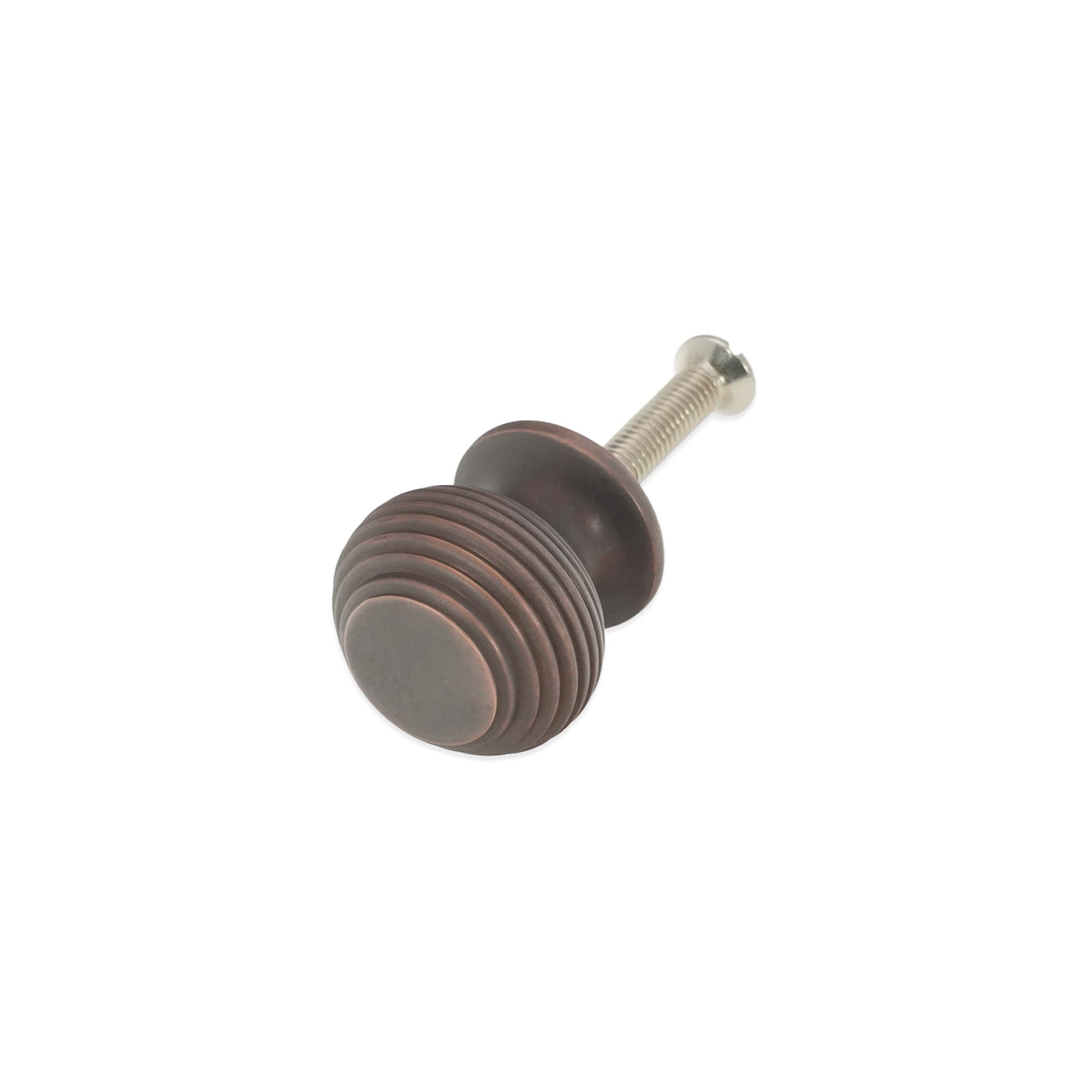 Beehive Small 30mm Cupboard Knob Aged Bronze