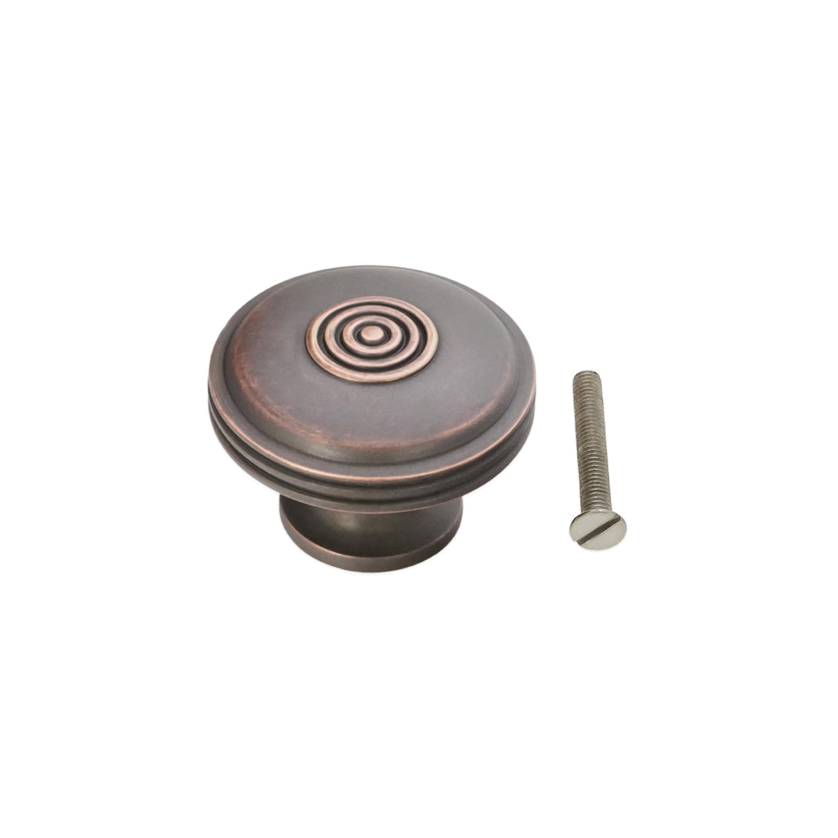 Bloxwich Large 40mm Cupboard Knob Aged Bronze