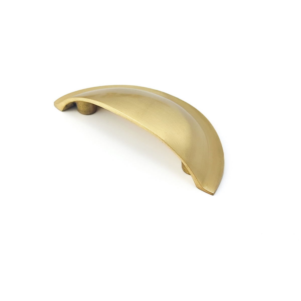 Slim Cup Handle Small Satin Brass