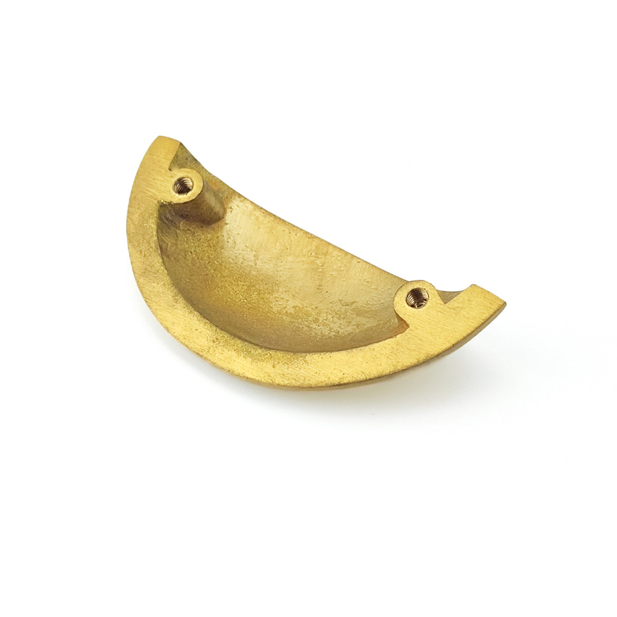 Slim Cup Handle Small Satin Brass