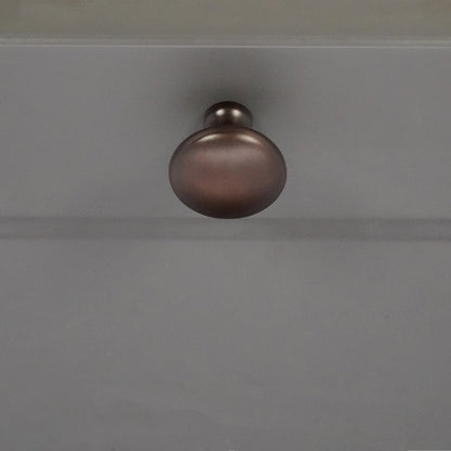 Mushroom 32mm Cupboard Knob Aged Bronze