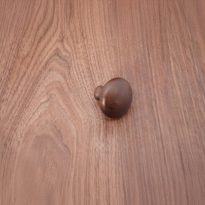Mushroom 38mm Cupboard Knob Aged Bronze