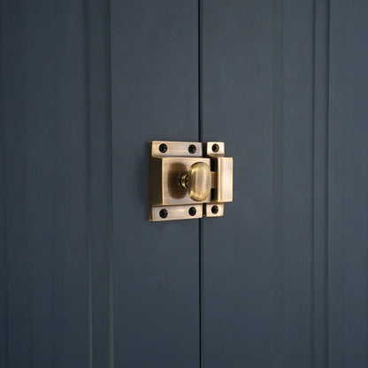 Cupboard Catch Antique Brass