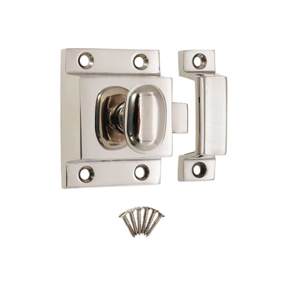 Cupboard Catch Polished Nickel