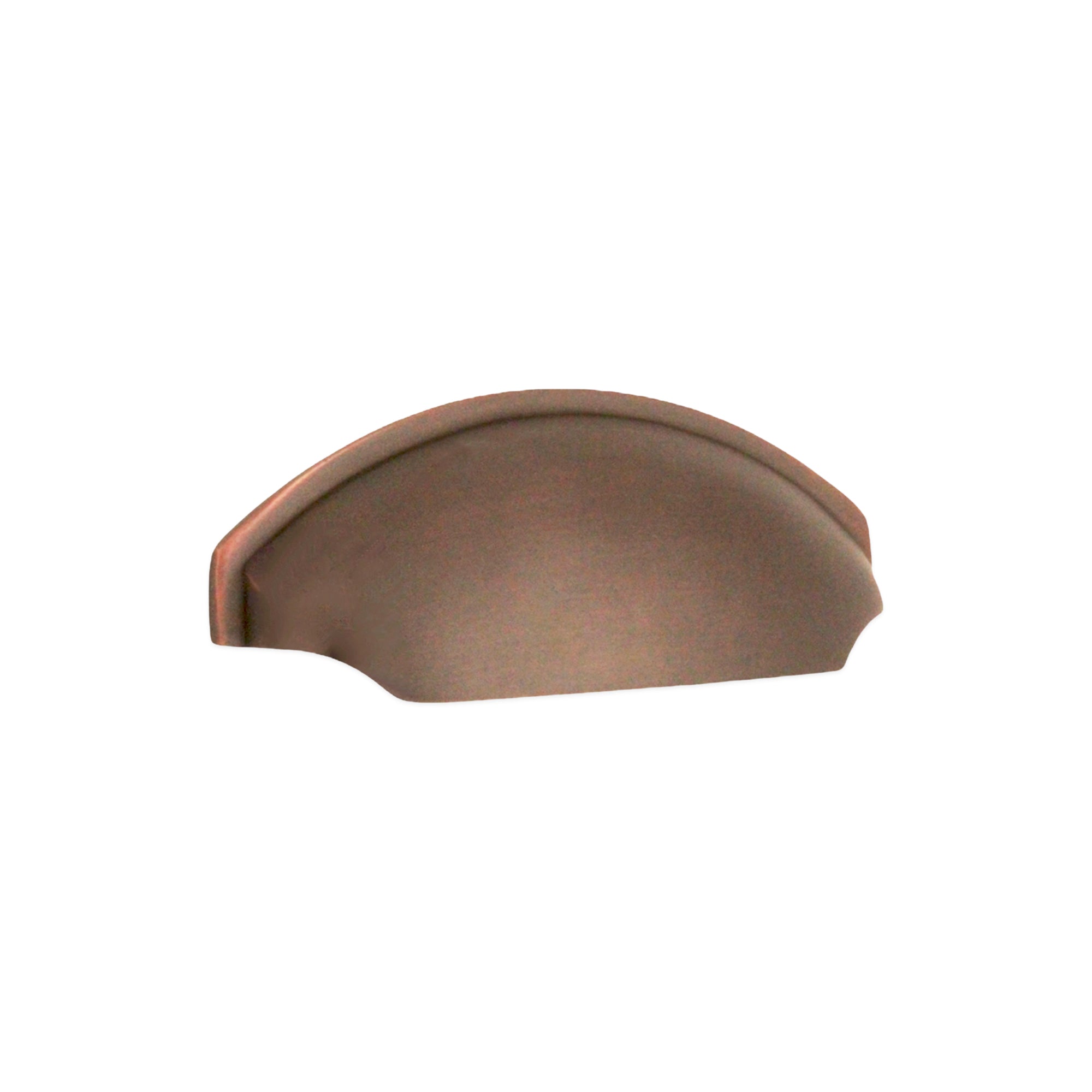 Tulip Cup Drawer Pull Aged Bronze