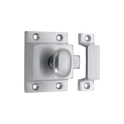 Cupboard Catch Satin Chrome