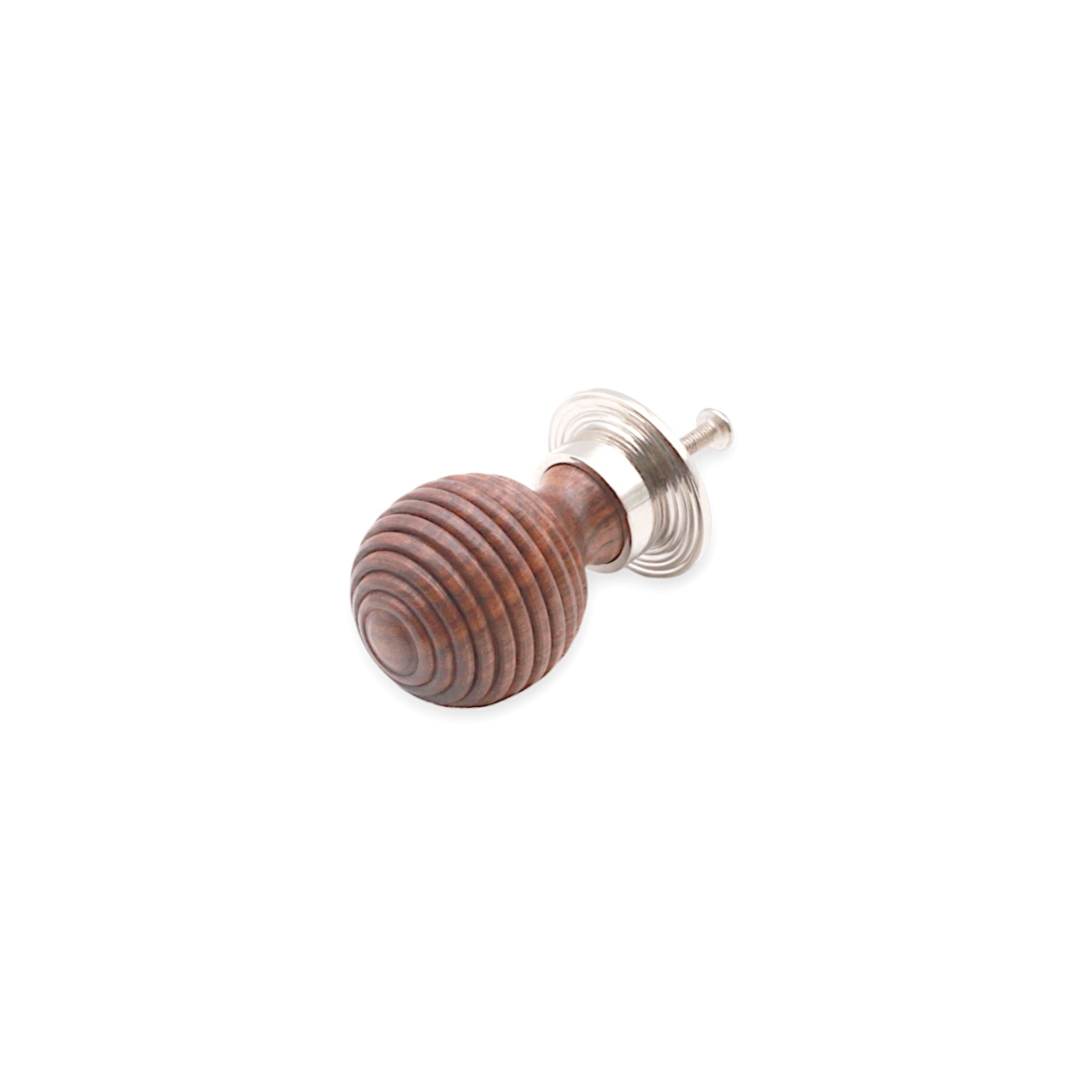 Rosewood Preston Large Cupboard Knob Polished Nickel